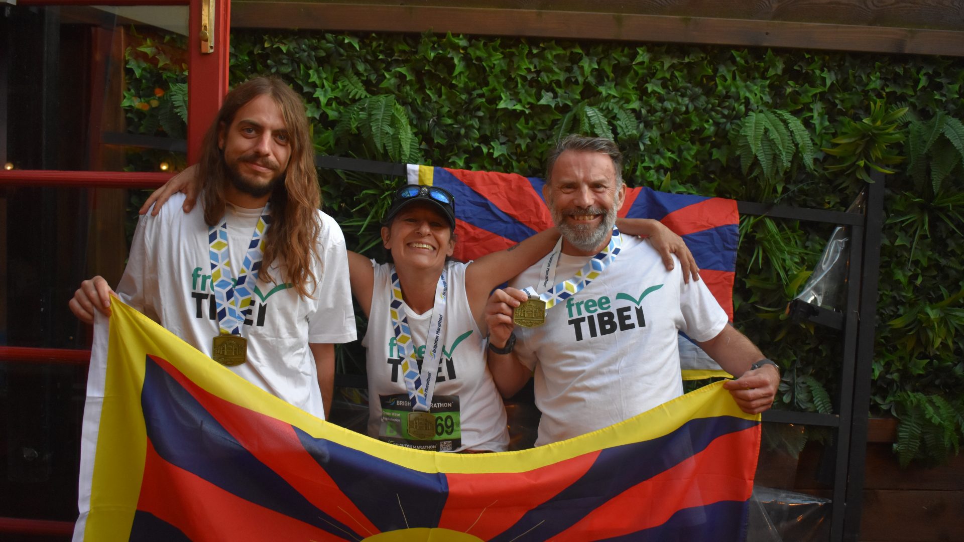 Team Tibet - Free Tibet's Brighton Half Marathon 2021 runners