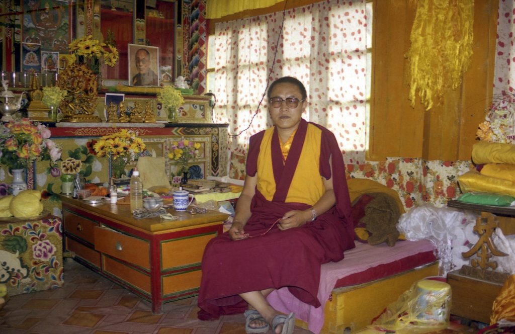 Tibetan lama Tenzin Delek Rinpoche, who died in Chinese prison