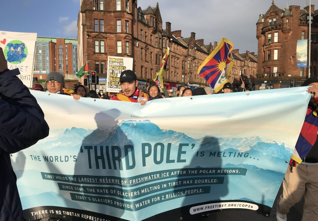 COP26 climate protest in Glasgow, 2021