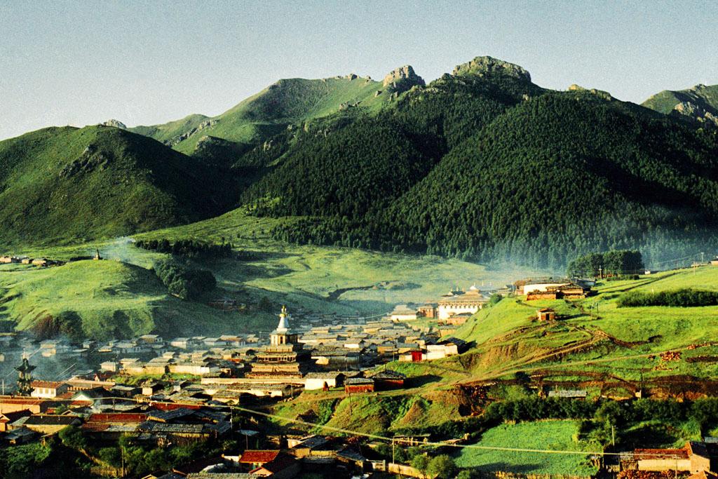 Kirti Monastery in July 2004