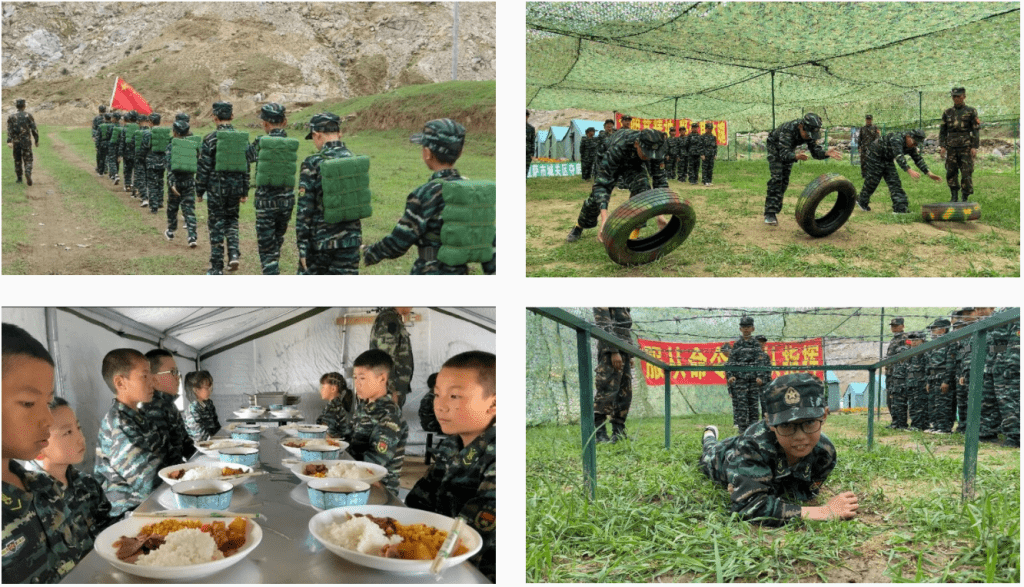 The report states that Tibet Rong He Military Training Centre implements the programs under the guidance of eighteen staff members. Tibet Watch is investigating the possibility that many more similar summer and winter military education camps are being constructed across Tibet.