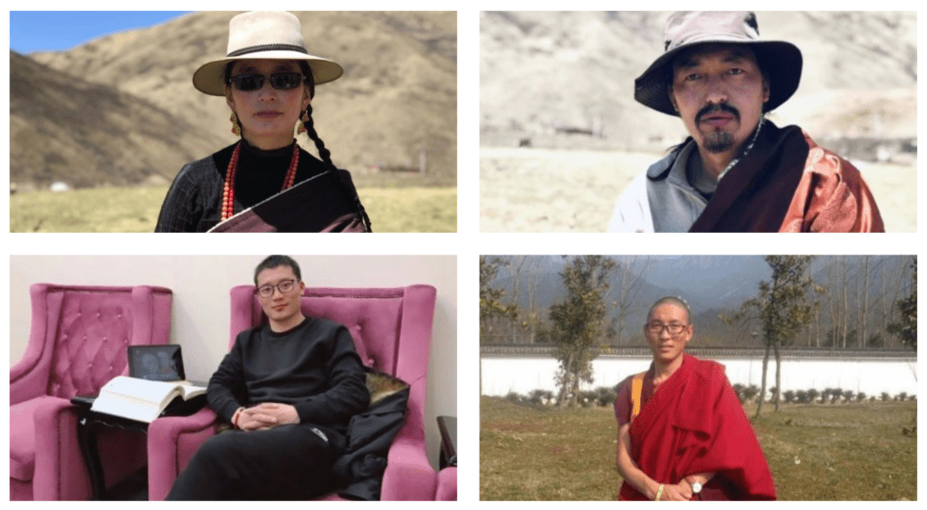 Some of those who have been arrested in the recent crackdown on Tibetans by the CCP