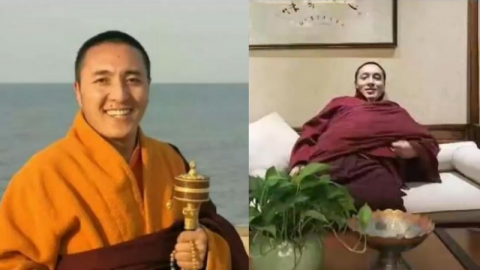 Tenzin Norbu (L) and Wangchen Nyima (R)