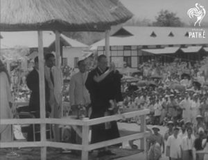The Dalai Lama in Tezpur, Assam. Only once he had reached exile could he publicly repudiate the agreement