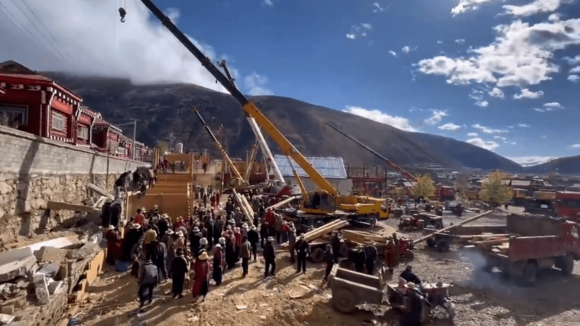 Tibetans have been forced to demolish the school themselves, otherwise the Chinese state will step in and seize the land.