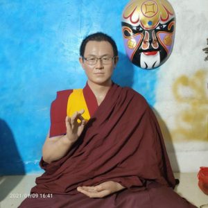 Statue of Tenzin Delek Rinpoche