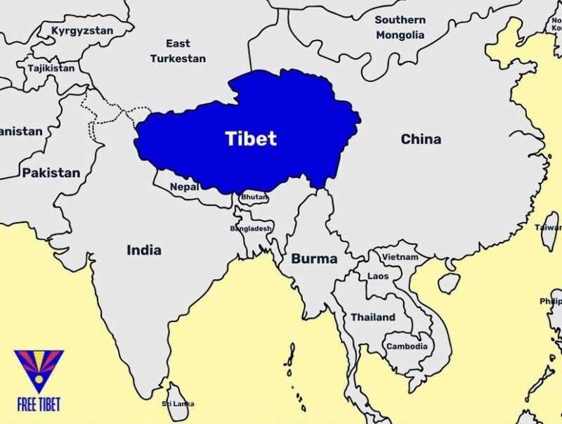 Where is Tibet? - Tibet’s Location - Free Tibet