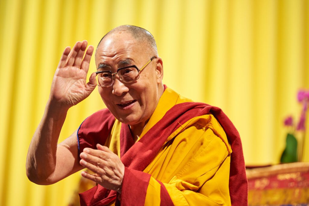 Recent photograph of His Holiness 14th Dalai Lama.